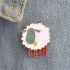 Sheep With Orange Legs Lapel Pin Preview Image